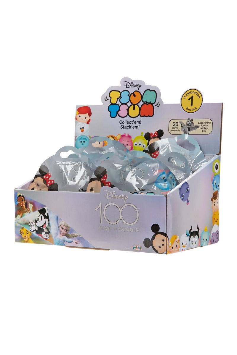 Disney Tsum Tsum Mystery Pack Disney 100 Figures Wave 1