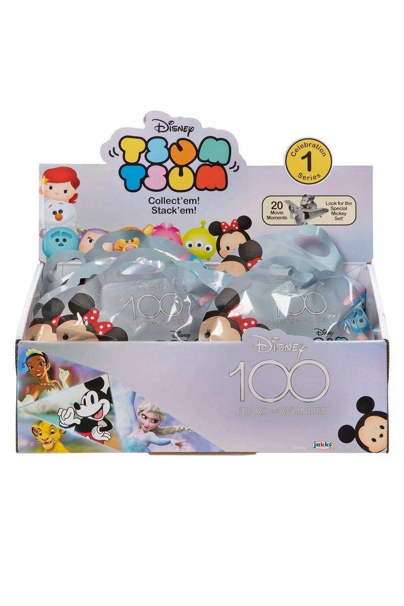 Disney Tsum Tsum Mystery Pack Disney 100 Figures Wave 1