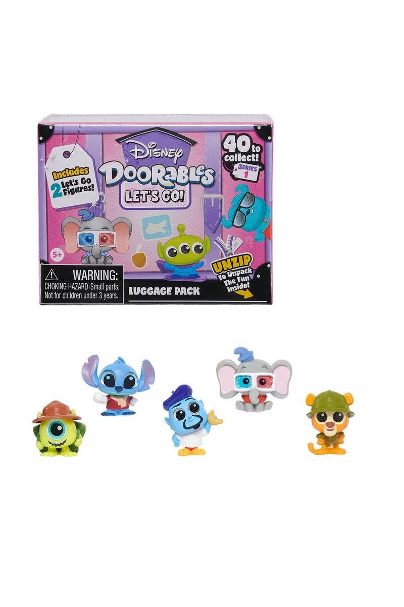 Disney Doorables Let’s Go Series 1 Luggage Pack Mini Peek
