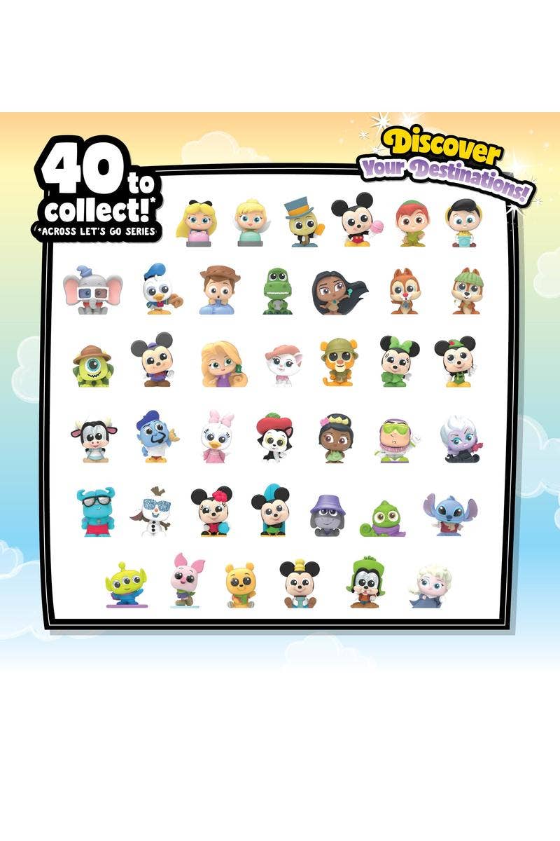 Disney Doorables Let’s Go Series 1 Luggage Pack Mini Peek
