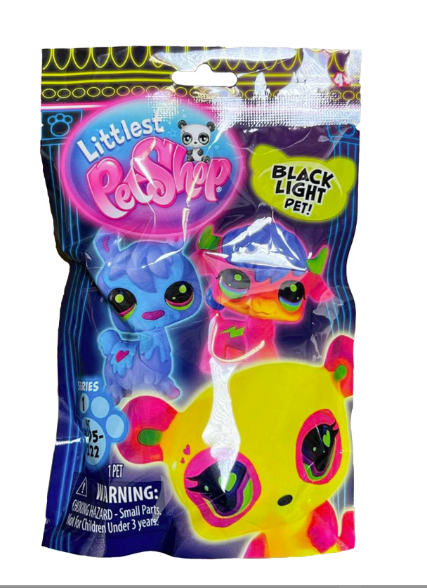 Littlest Pet Shop Blacklight Series 1 Single Blind Bag