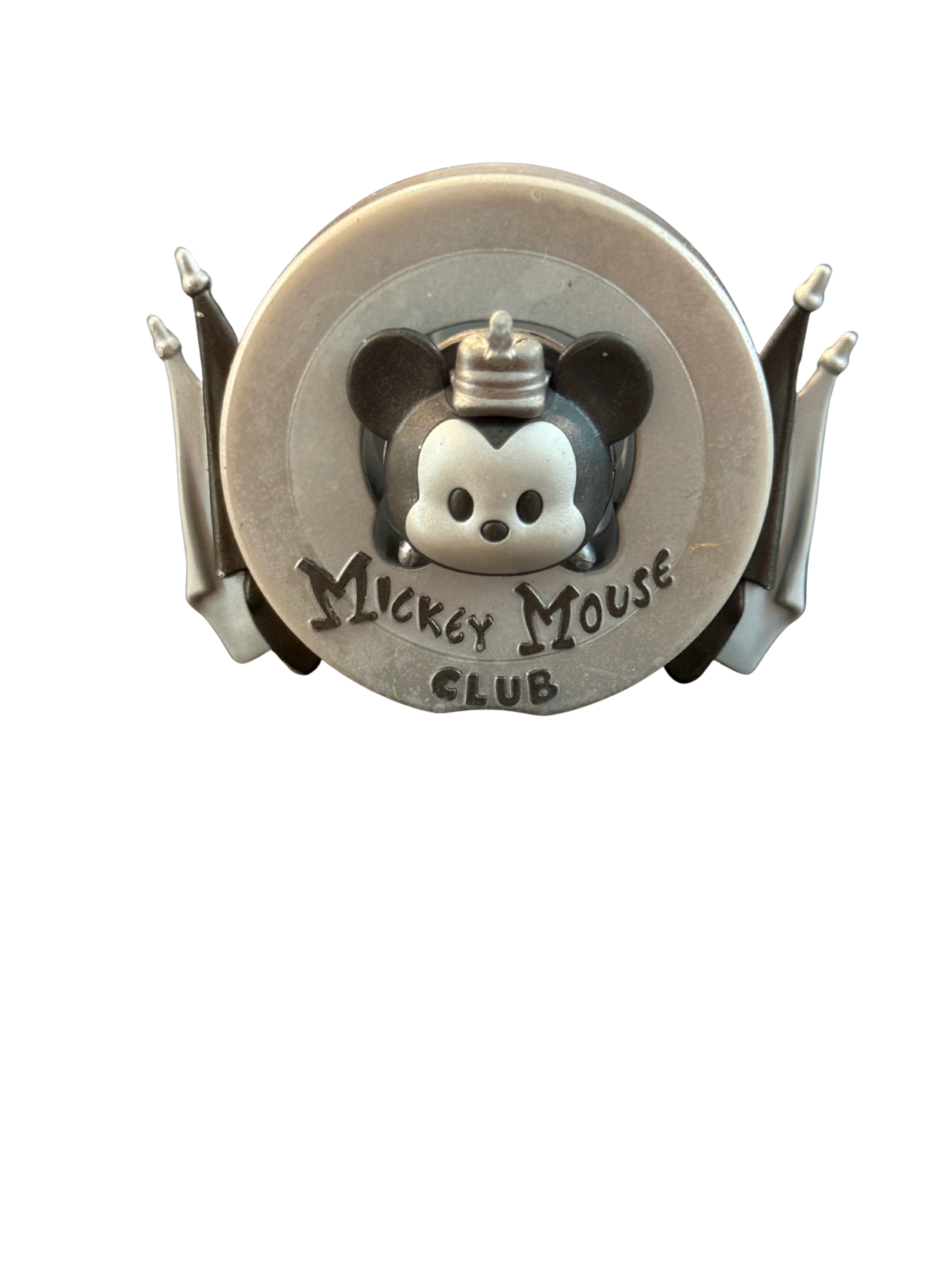 Silver Band Mickey with Silver Accessory, Pre-Owned Disney Tsum Tsum