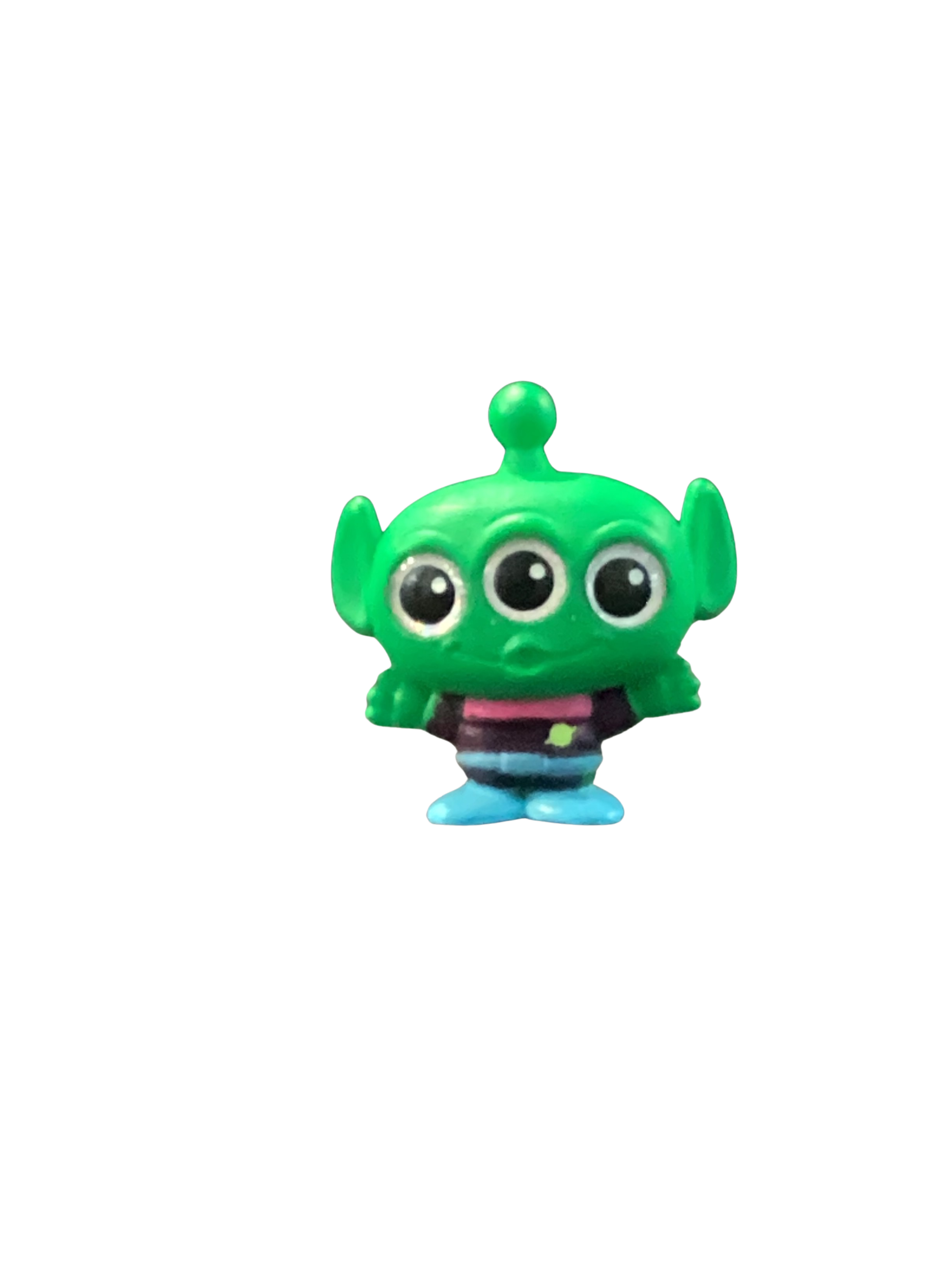 Green Alien, Pre-Owned Disney Doorables, Neon Glow