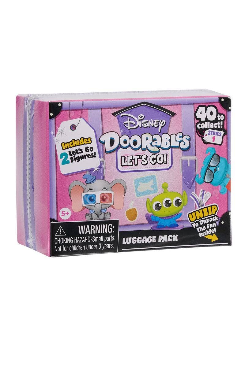 Disney Doorables Let’s Go Series 1 Luggage Pack Mini Peek