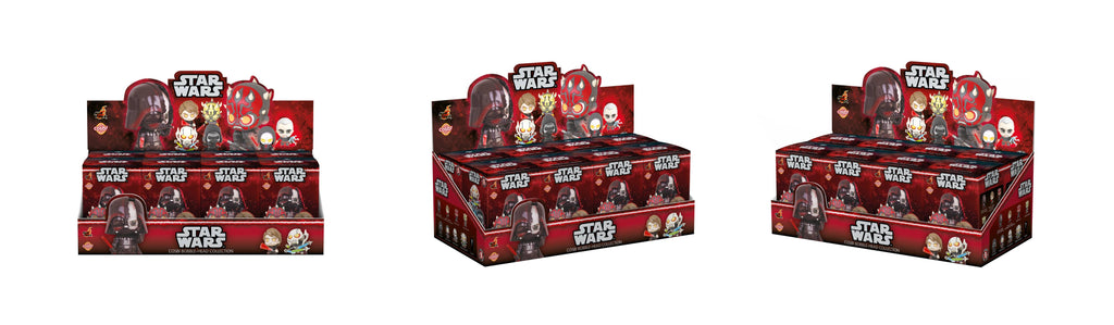 YuMe Star Wars Dark Side Cosbi Bobble Head Collectible Mini Figure & Accessories