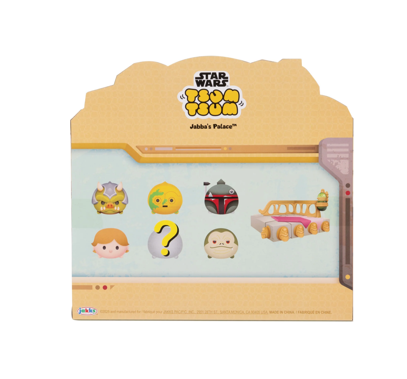 Star Wars Tsum Tsum Jabba's Palace Deluxe Theme Set