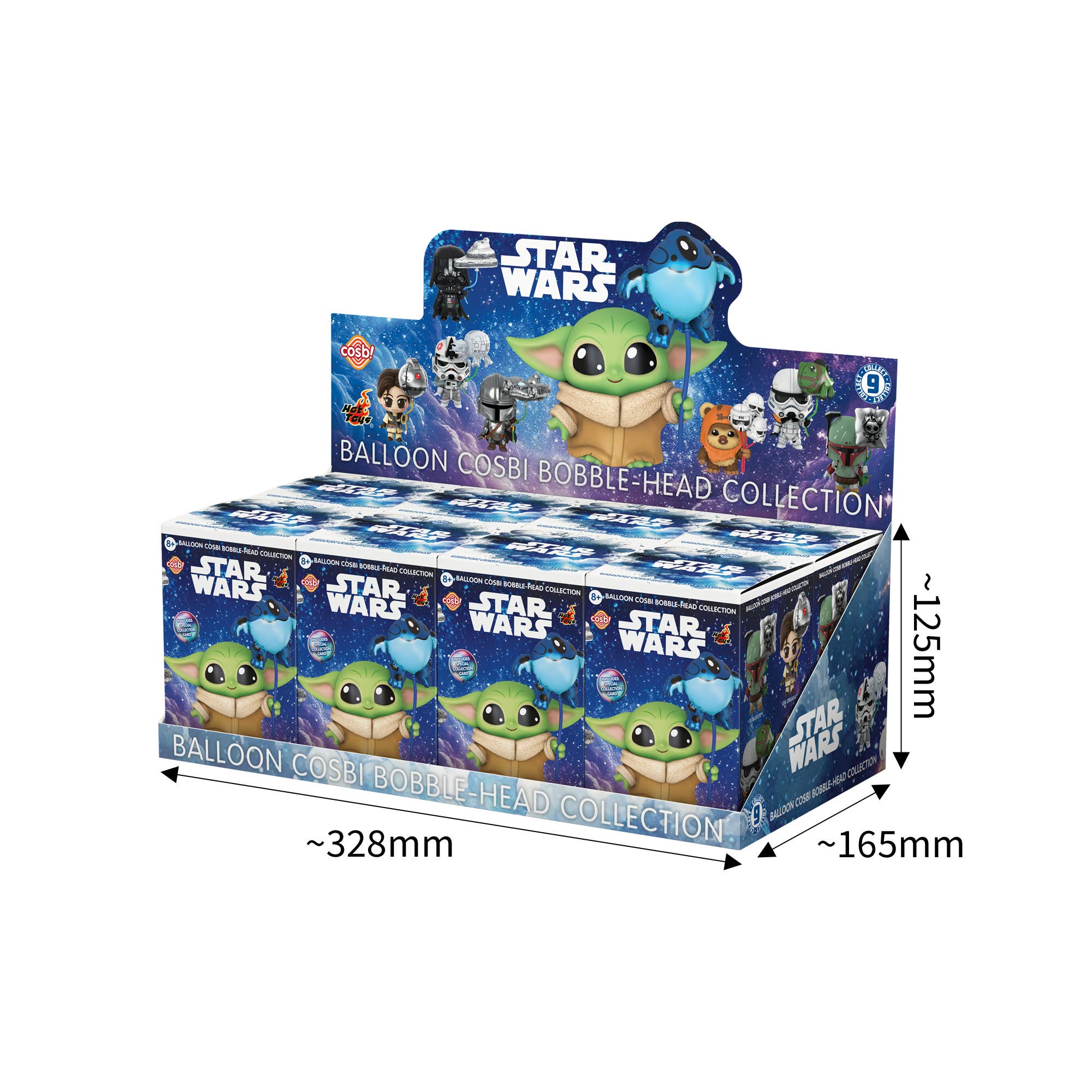 YuMe Star Wars Balloon Cosbi Bobble-Head