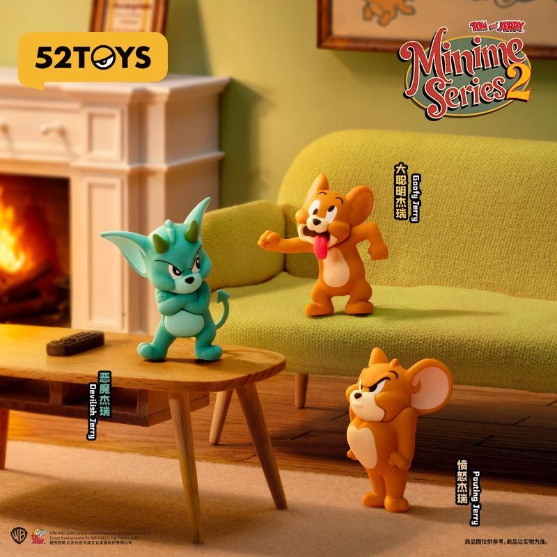 52TOYS Tom and Jerry Minime Series 2 Blind Box – Classic Cartoon Collectible Figures