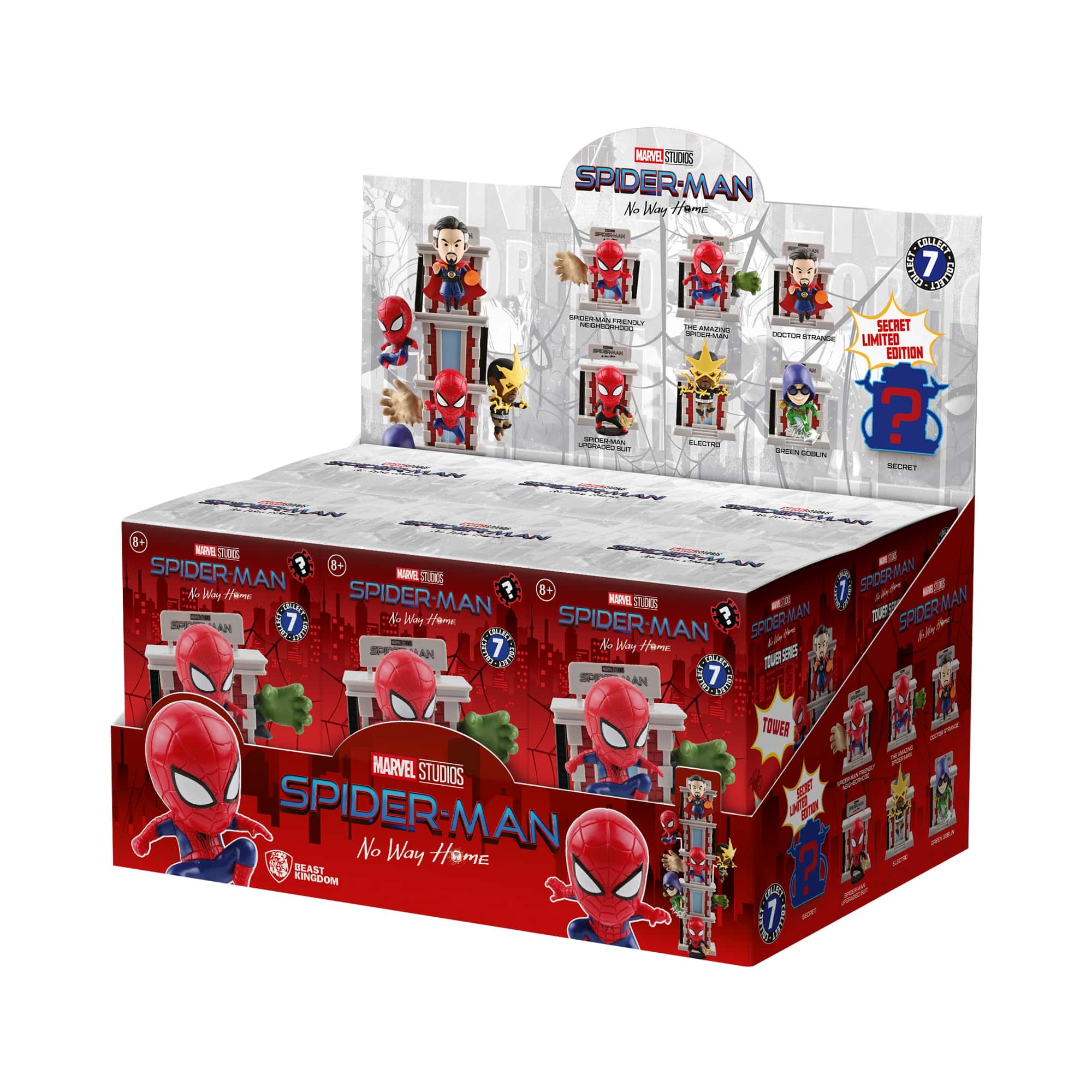 YuMe Spider-Man Hero Box Blind Box Tower Series 2