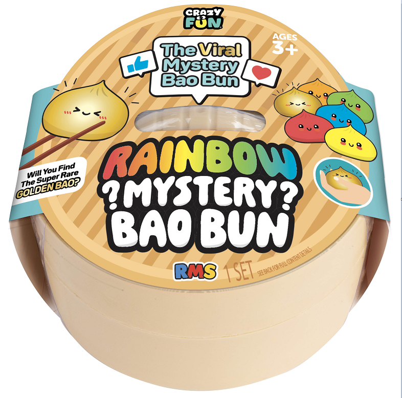 Crazy Fun Official Rainbow Mystery Bao Bun