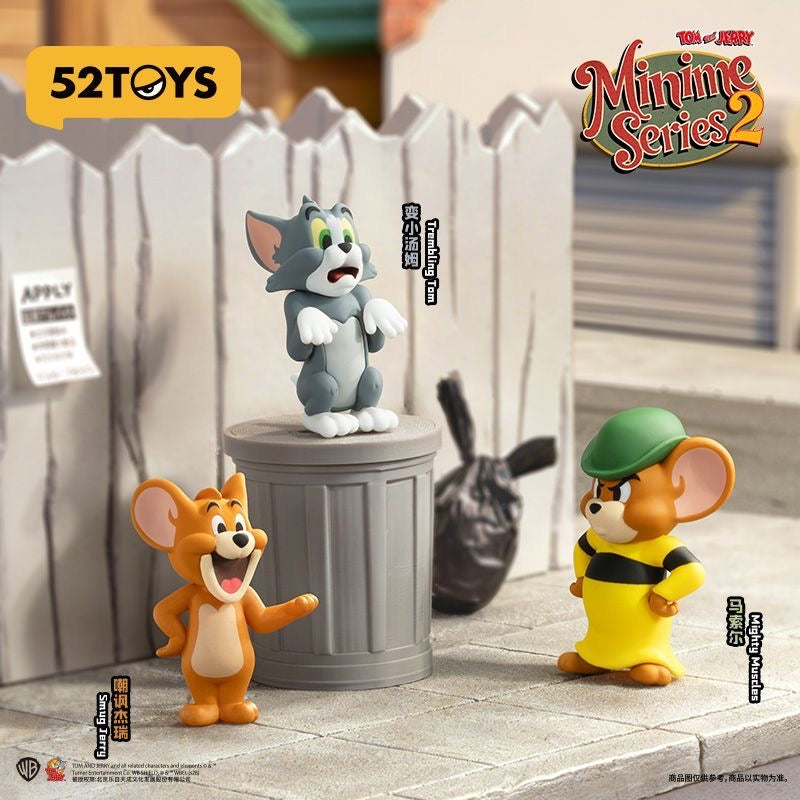52TOYS Tom and Jerry Minime Series 2 Blind Box – Classic Cartoon Collectible Figures