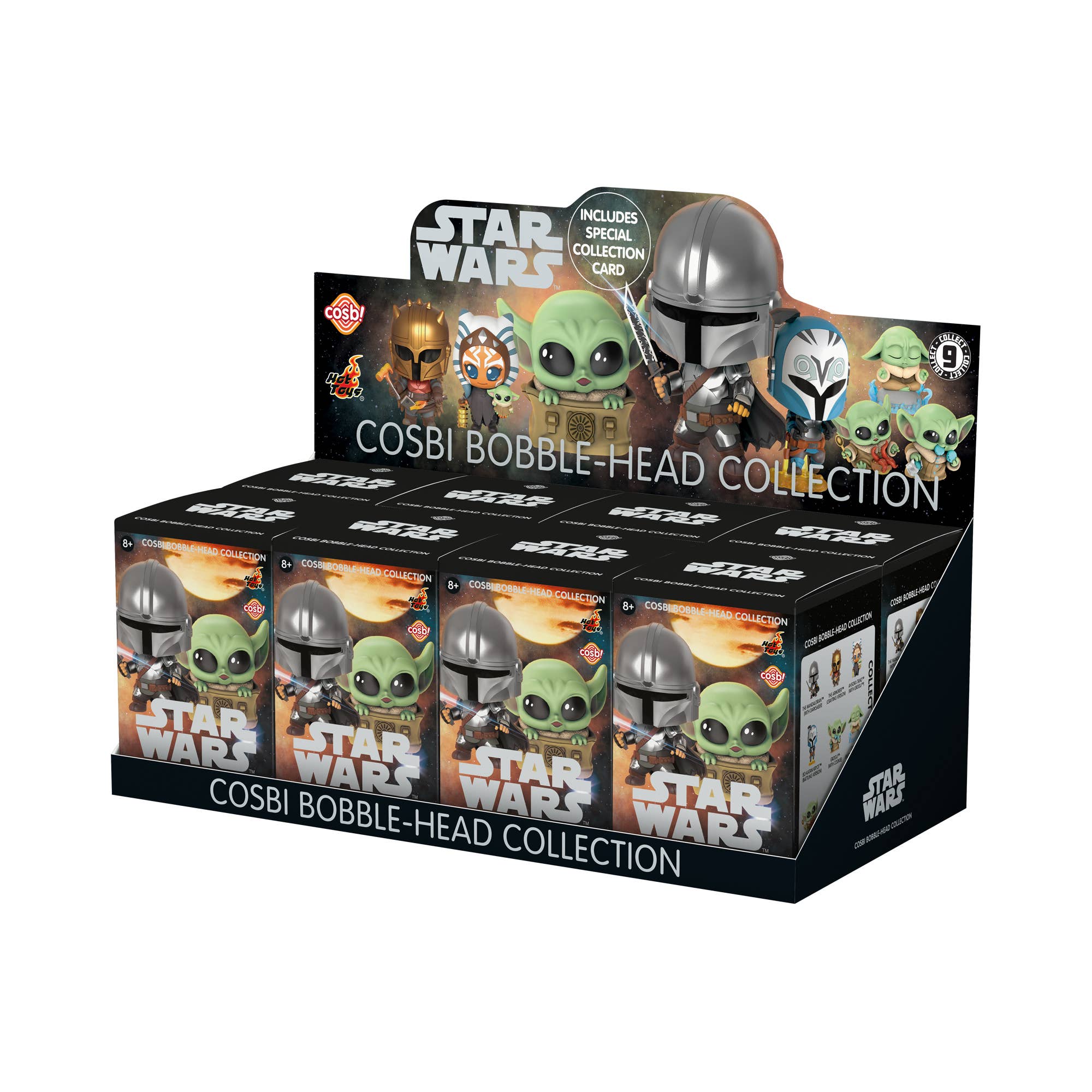 YuMe Star Wars Cosbi Bobble Head Series 3 Collectible Mini Figure & Accessories