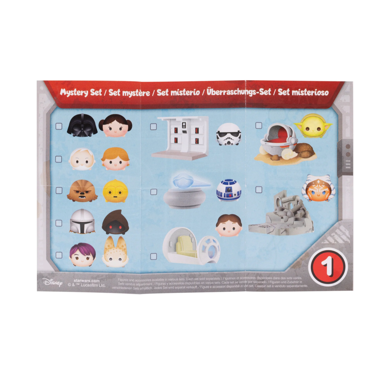 Star Wars Tsum Tsum Blind Pack Story Set Wave 1