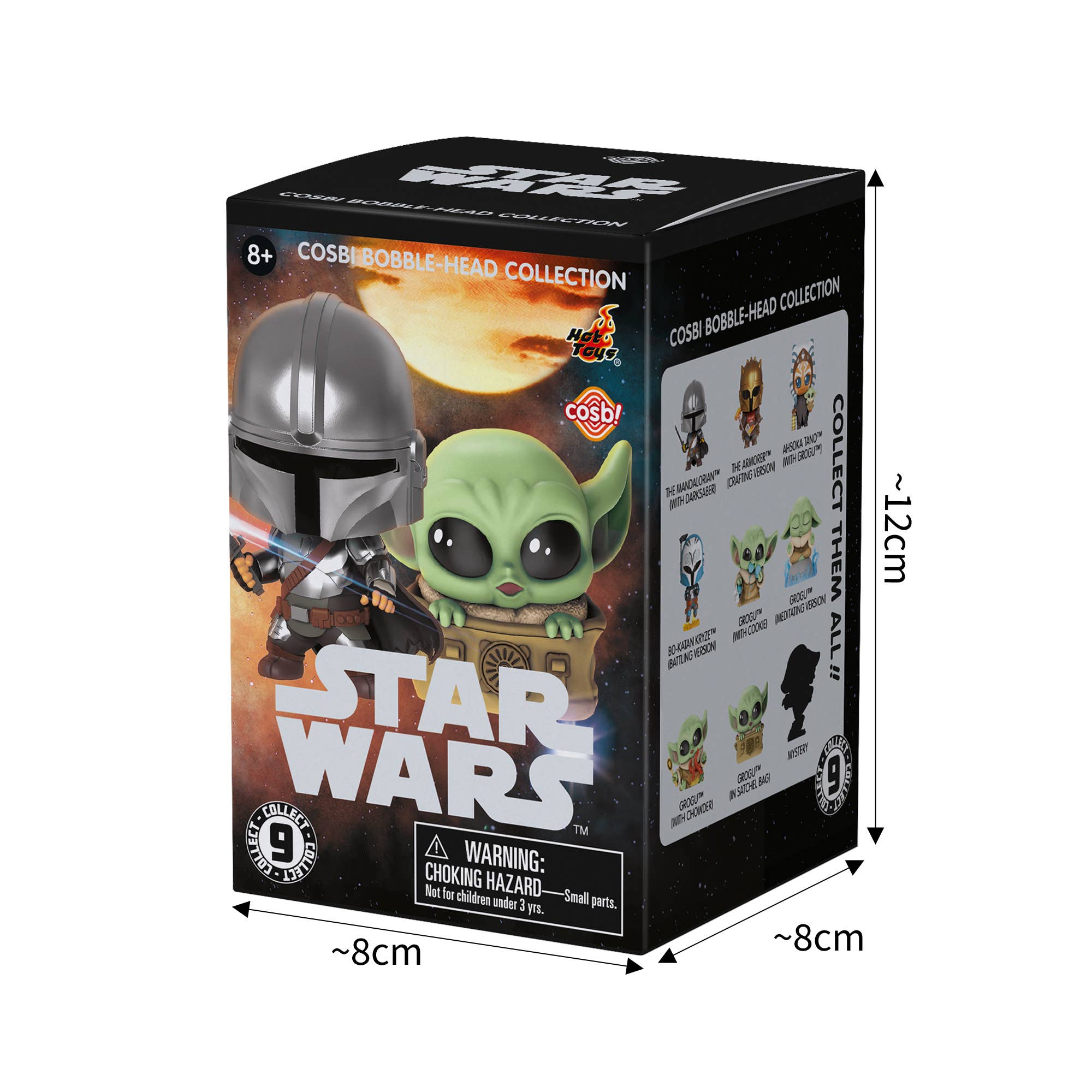 YuMe Star Wars Cosbi Bobble Head Series 3 Collectible Mini Figure & Accessories
