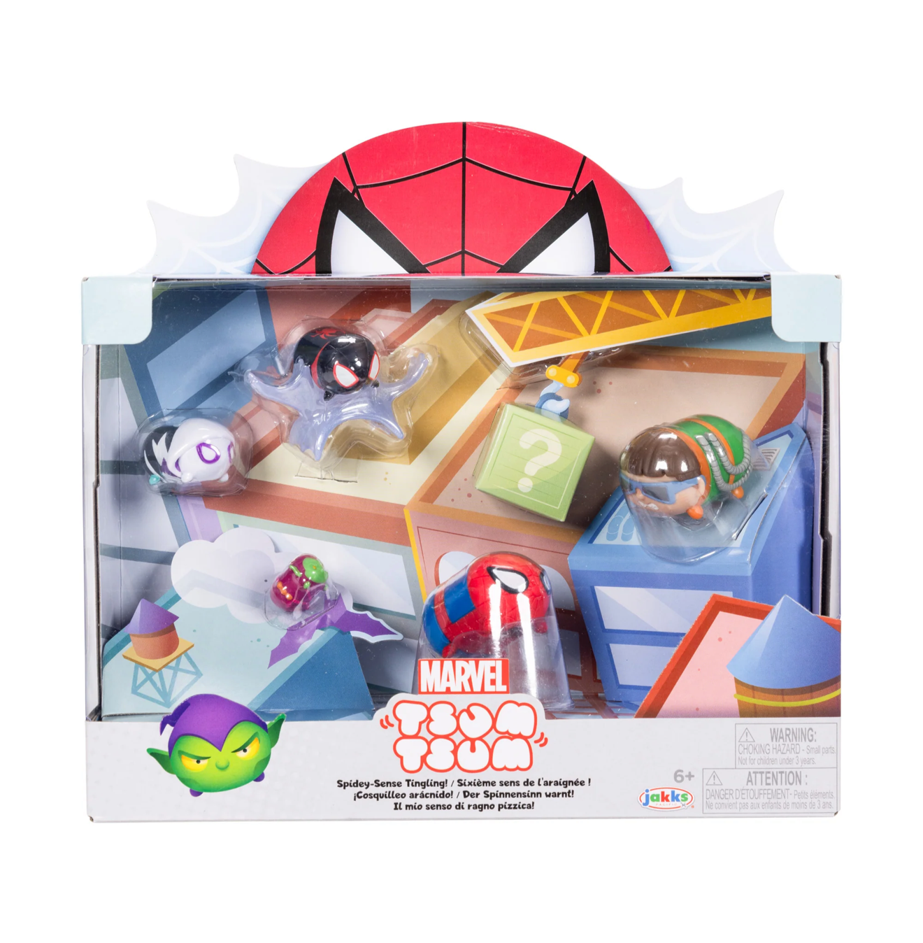 Marvel Tsum Tsums Spider-Man Deluxe Theme Set