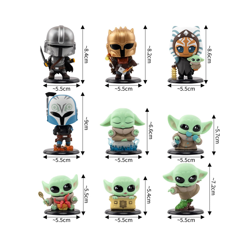 YuMe Star Wars Cosbi Bobble Head Series 3 Collectible Mini Figure & Accessories