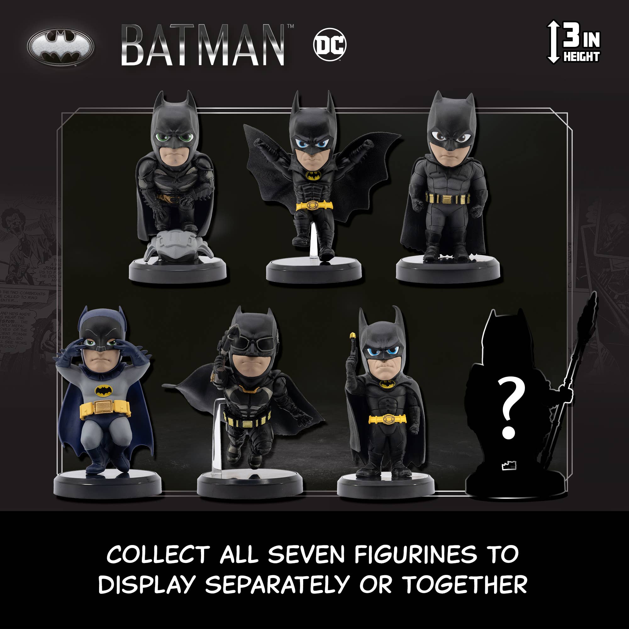 YuMe Batman Generations Series Hero Box Blind Box