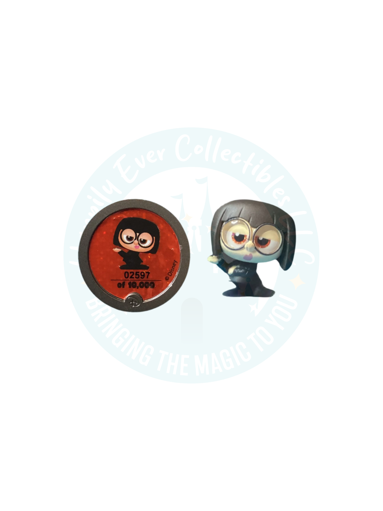 Edna Mode 2597/10000, Pre-Owned Disney Doorables, Series 9