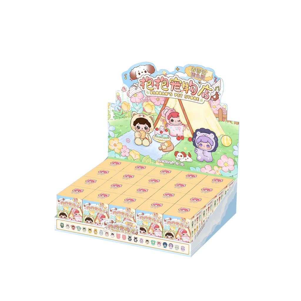 Baobao’s Pet Store Spring transparently Outing series