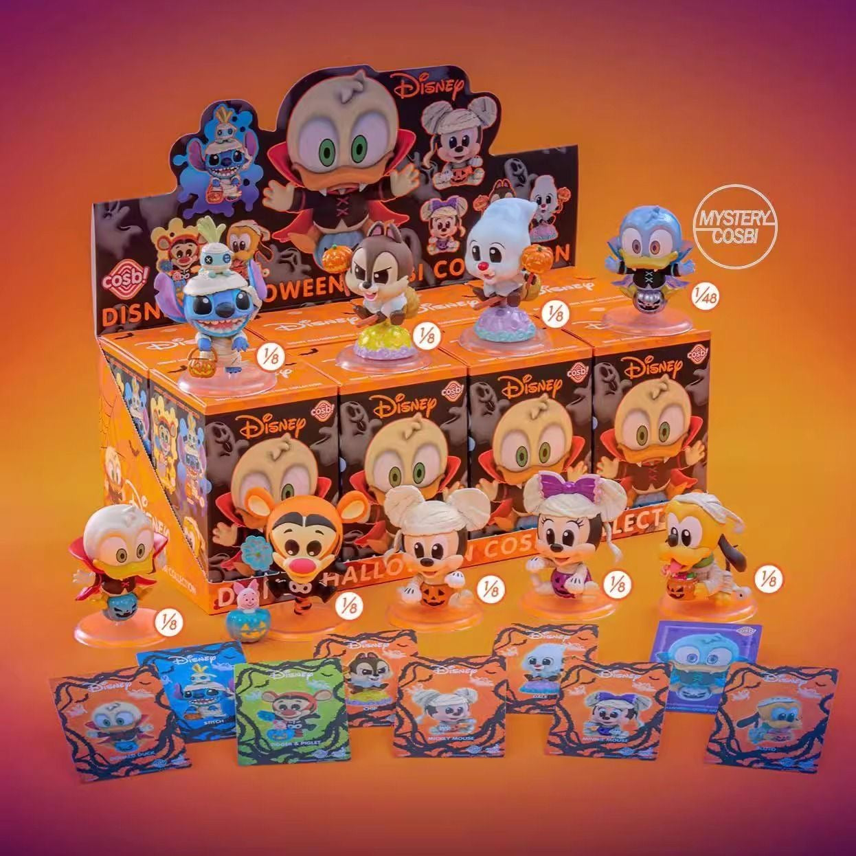 Disney Halloween Pumpkin Party Cosbi Collection Blind Box
