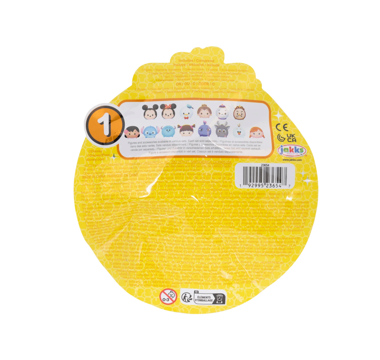 Disney Tsum Tsum Blind Pack Story Set Wave 1
