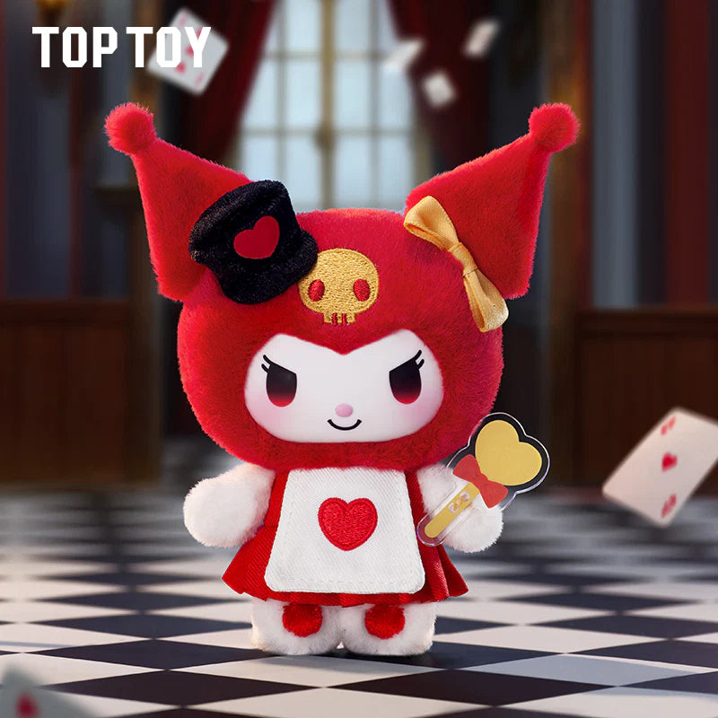TOP TOY KUROMI Poker Kingdom Series Plush Pendant Blind Box