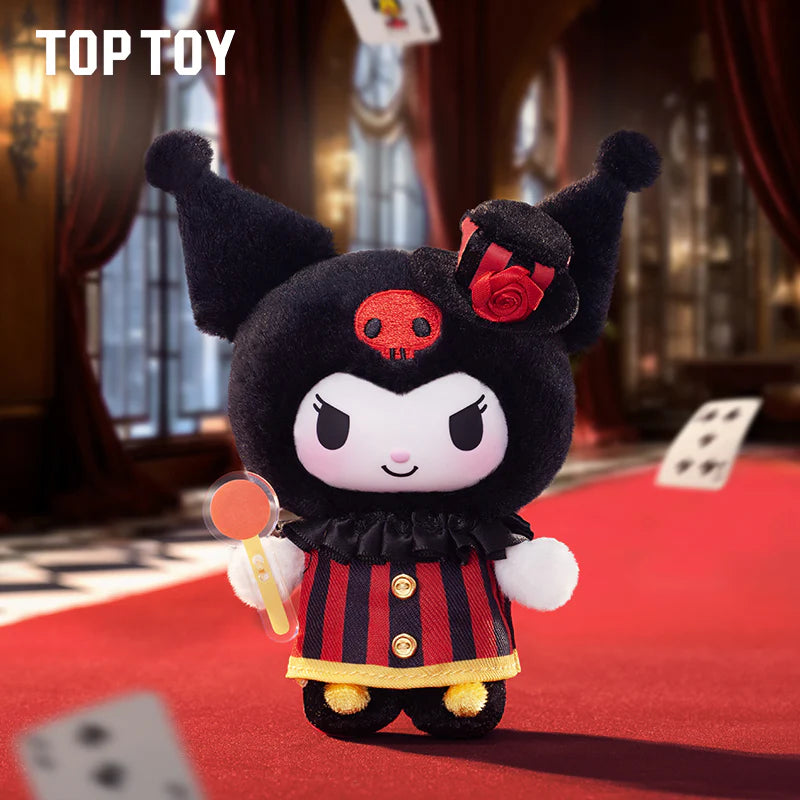 TOP TOY KUROMI Poker Kingdom Series Plush Pendant Blind Box