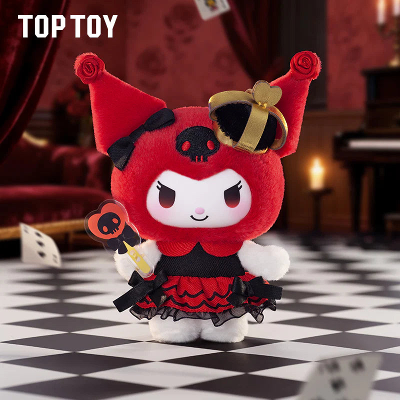 TOP TOY KUROMI Poker Kingdom Series Plush Pendant Blind Box