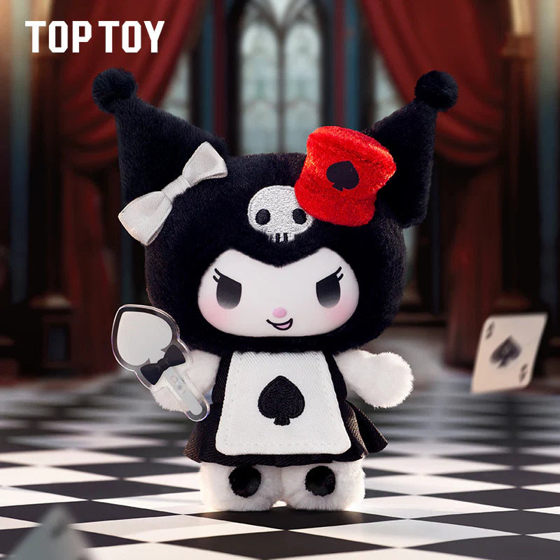 TOP TOY KUROMI Poker Kingdom Series Plush Pendant Blind Box