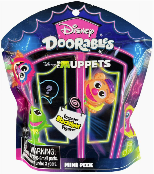 Disney Doorables Muppets Blacklight Single Blind Bag