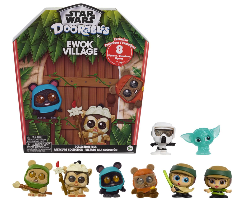 Star Wars Doorables Ewok Village Collection Peek
