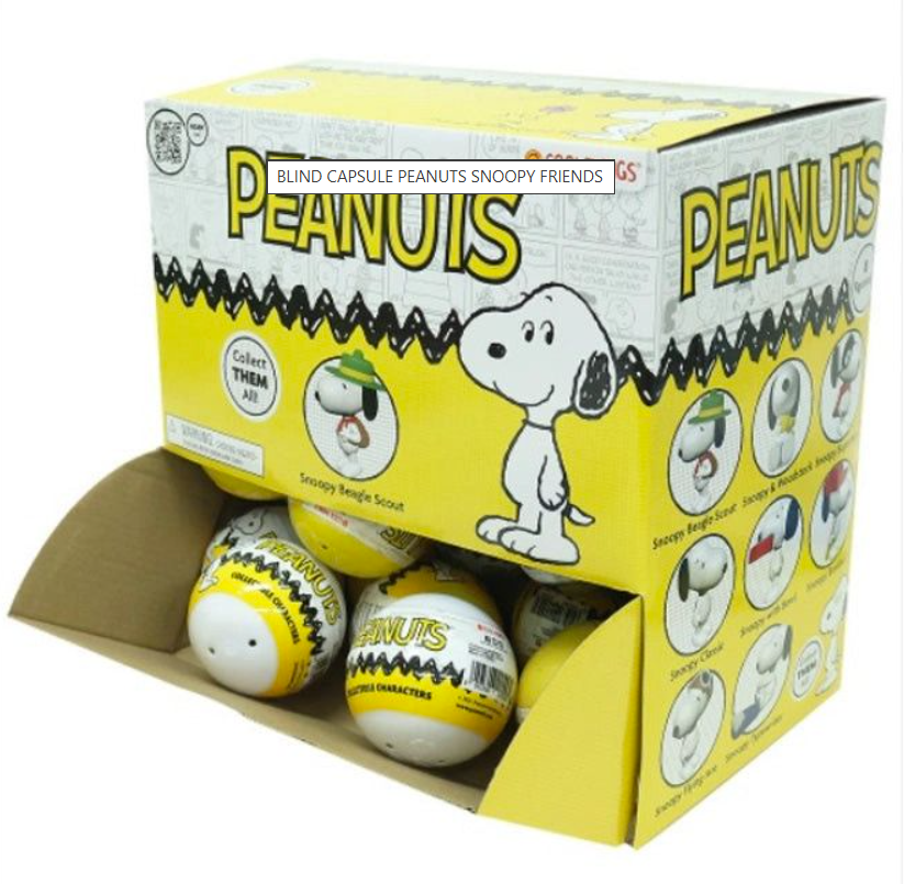 Peanuts Snoopy Blind Capsules