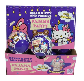 Hello Kitty And Friends Pajama Costume Blind Capsule Mini Figure