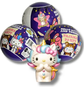 Hello Kitty And Friends Pajama Costume Blind Capsule Mini Figure