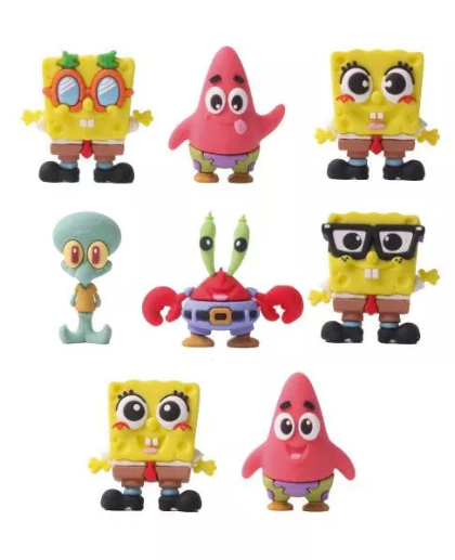 Spongebob Squarepants 3D Buddies Single Blind Capsule