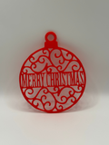 Merry Christmas Ornament