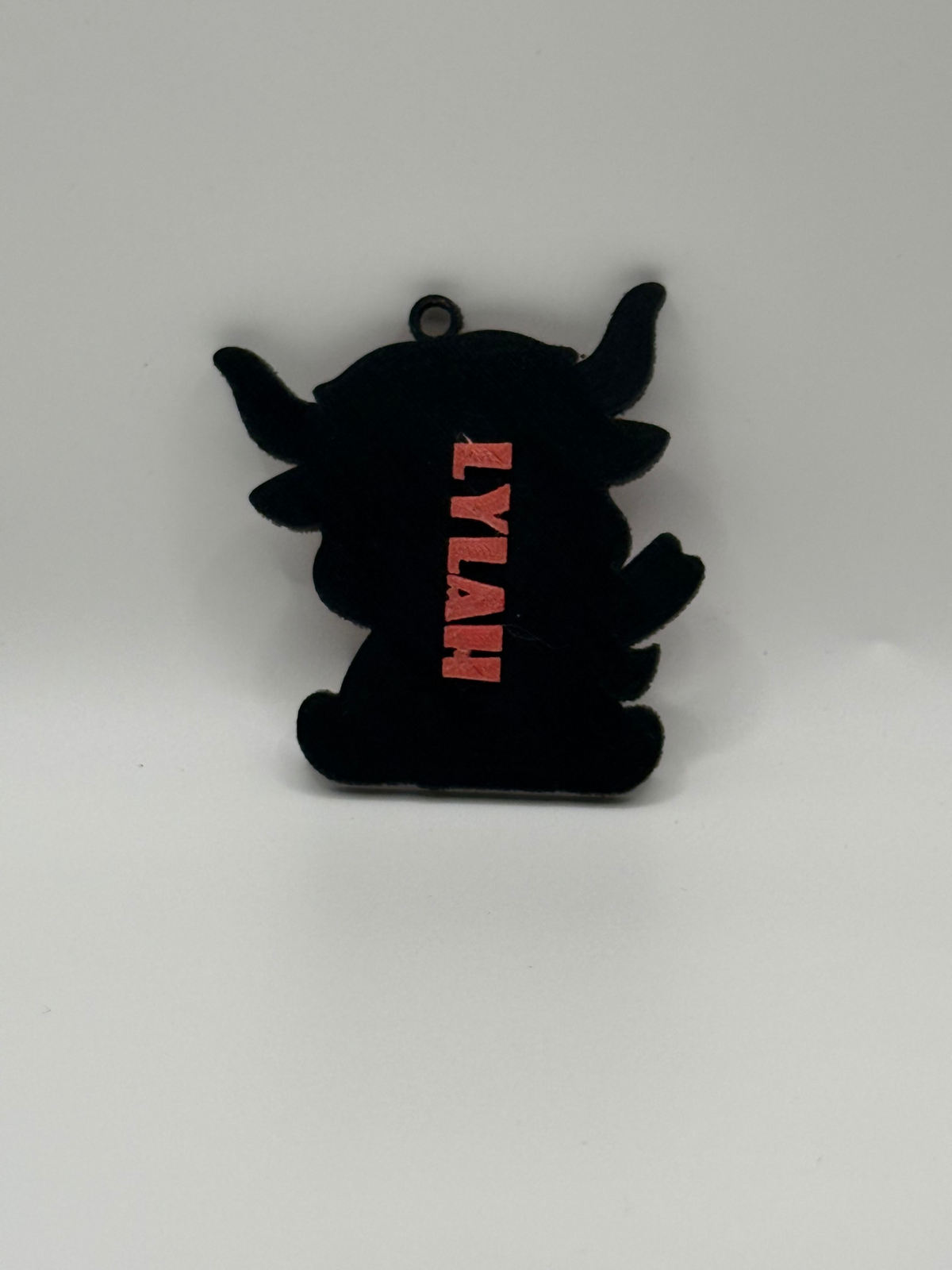 Highland Cow Keychain
