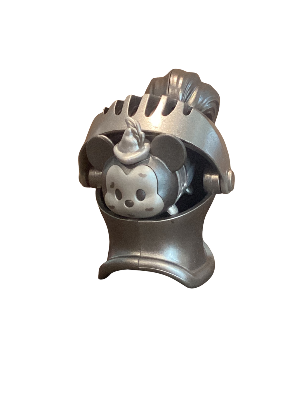 PRE-DRILLED Mickey with Knight Helmet Accessory, Pre-Owned Disney Tsum Tsum