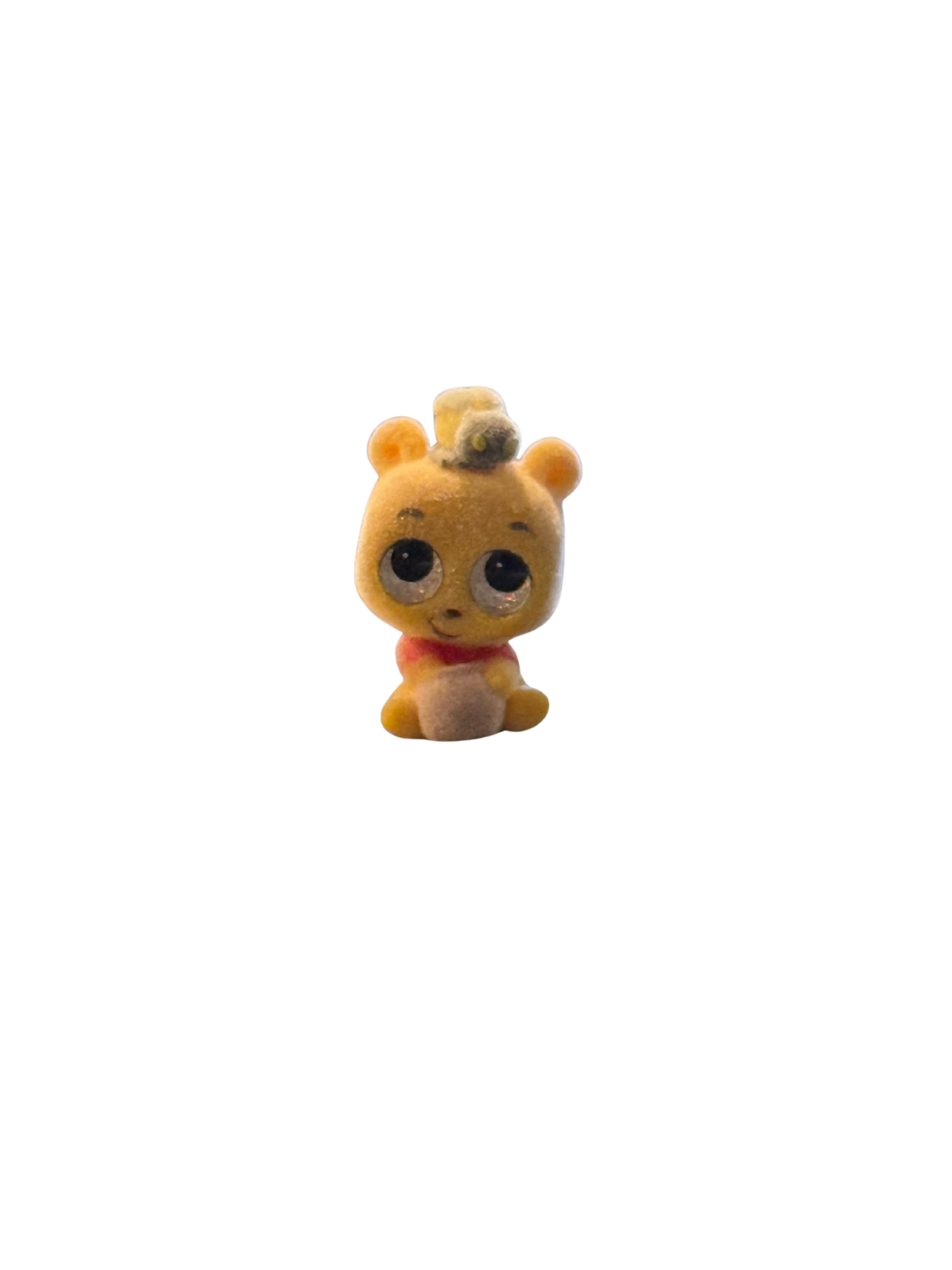 Winnie the Pooh (Flocked), Pre-Owned Disney Doorables, Series 1