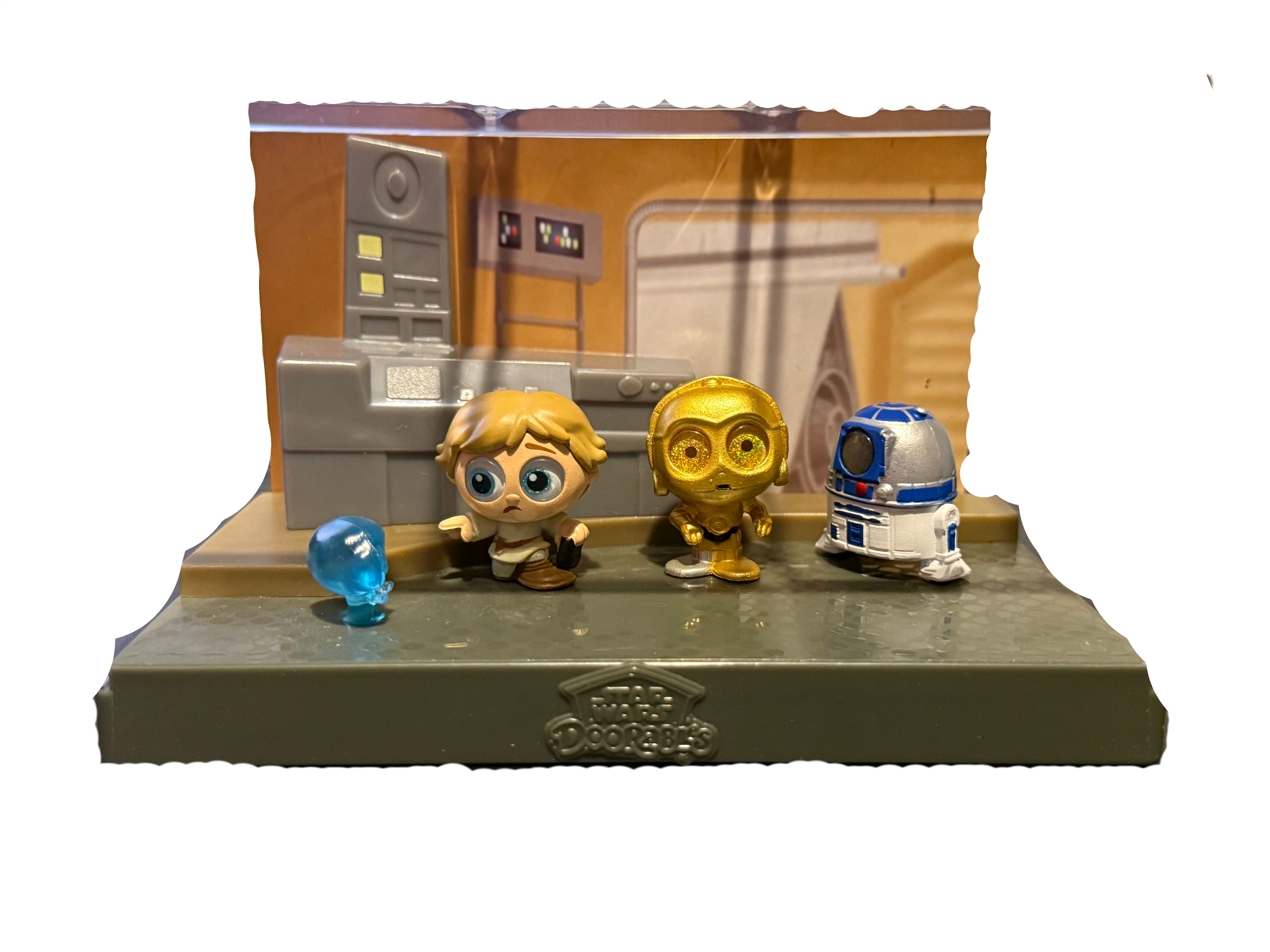 Princess Leia's Message, Pre-Owned Disney Doorables, Widescreen Moments