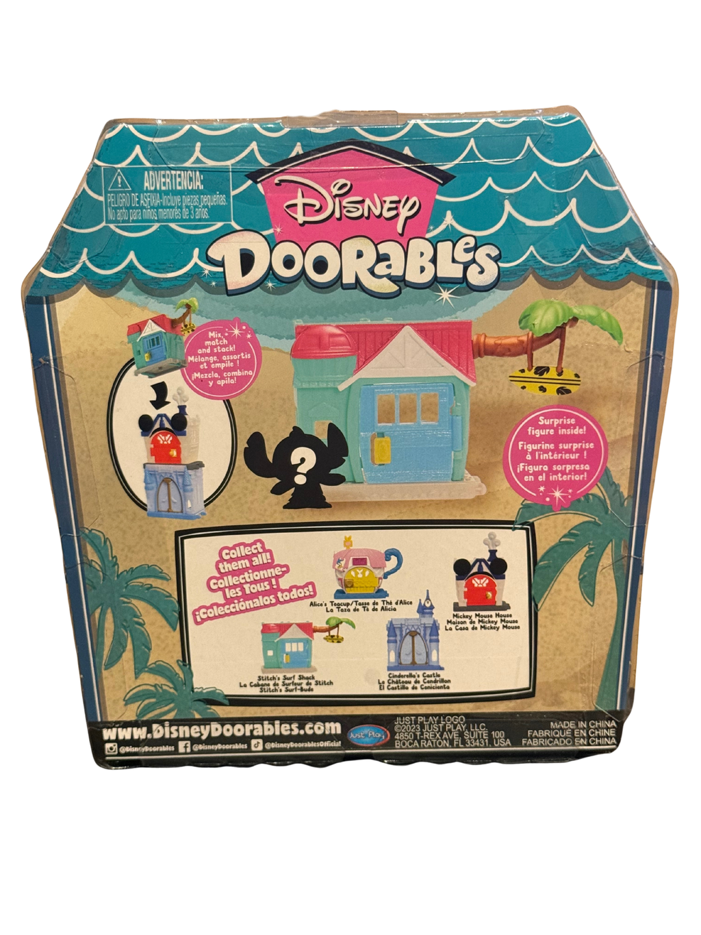 Stitch's Surf Shack Playset, Doorables, Sealed
