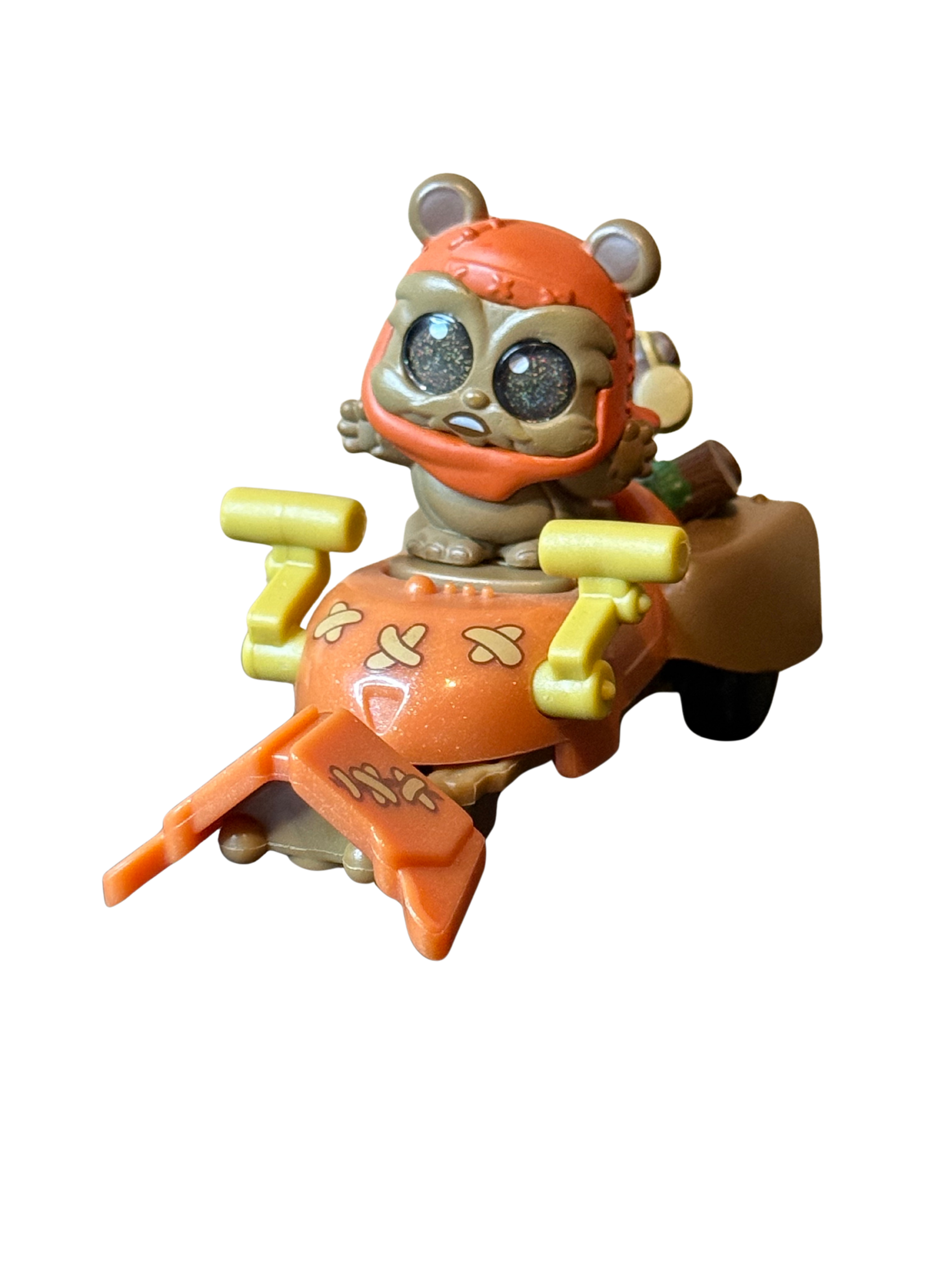 Ewok & Speeder, Pre-Owned Disney Doorables, Galactic Cruisers