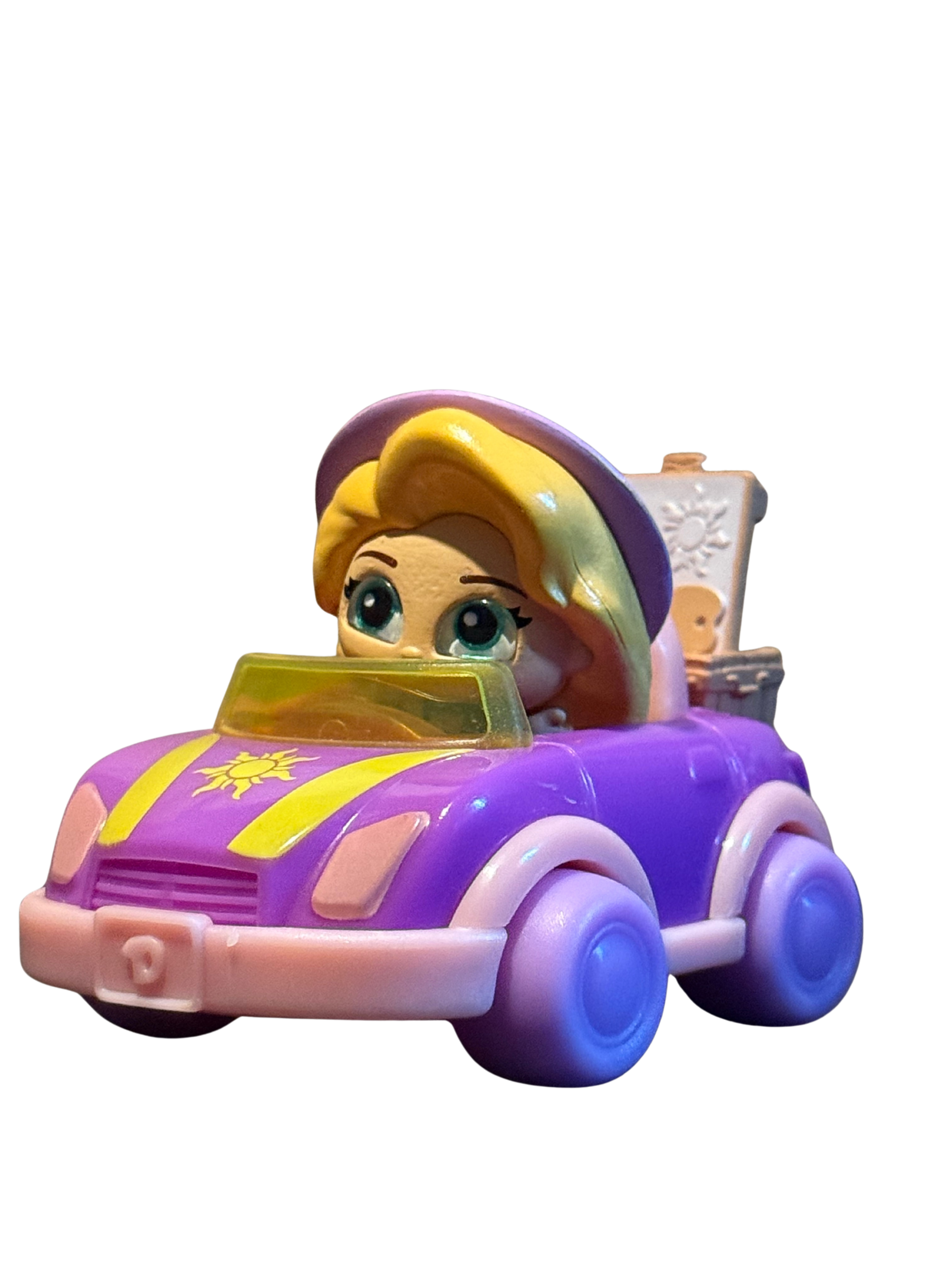 Rapunzel & Car, Pre-Owned Disney Doorables, Let's Go Vehicles
