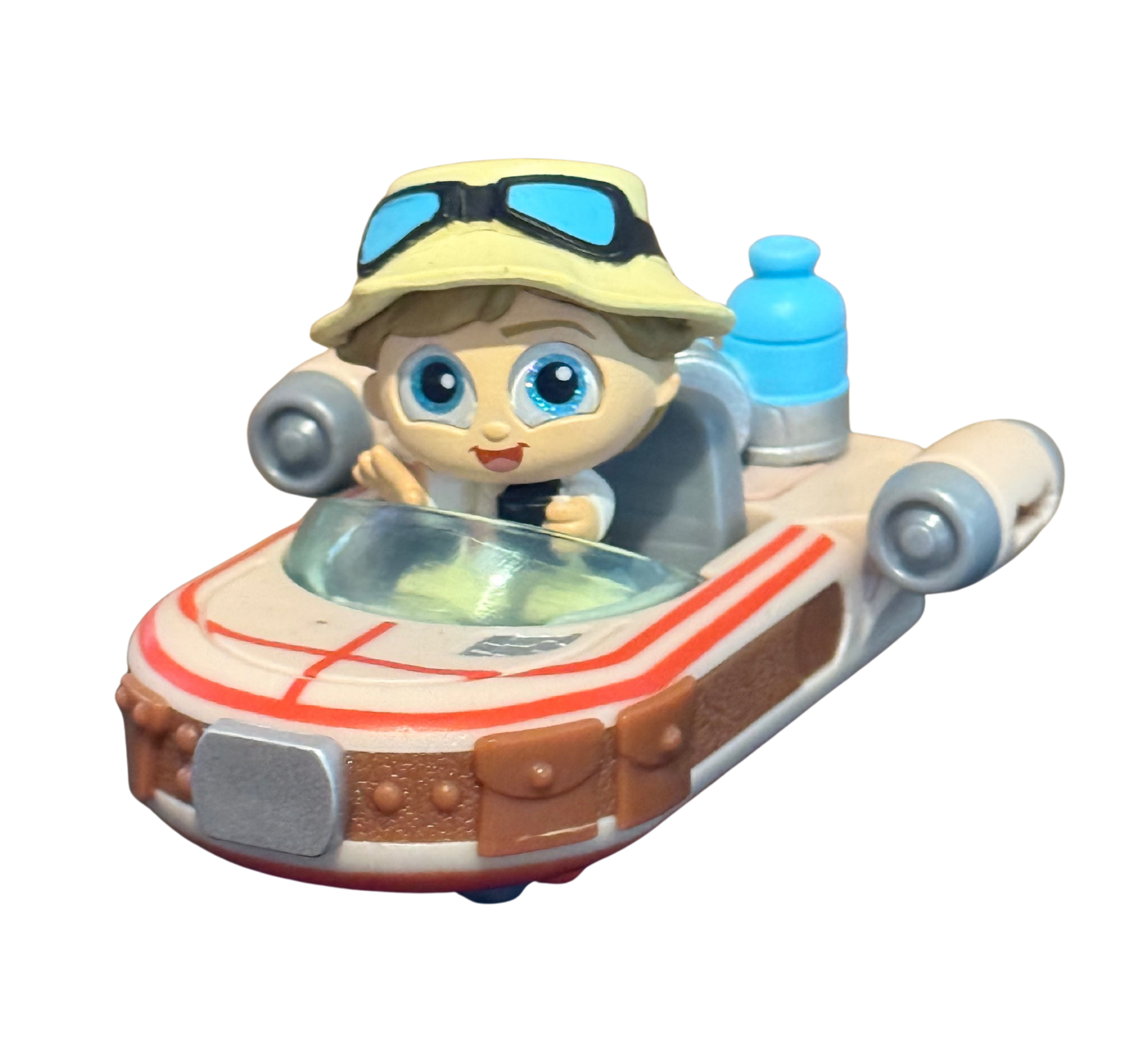 Luke Skywalker & Cruiser, Pre-Owned Star Wars Doorables, Galactic Cruisers