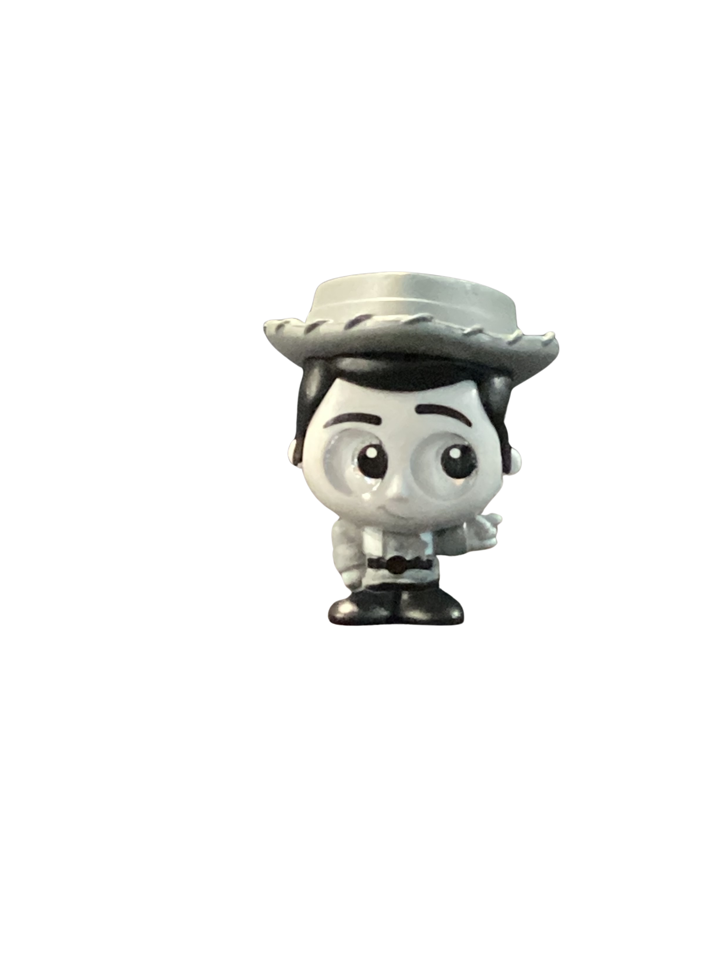 Woody (Black & White), Pre-Owned Disney Doorables, Series 6