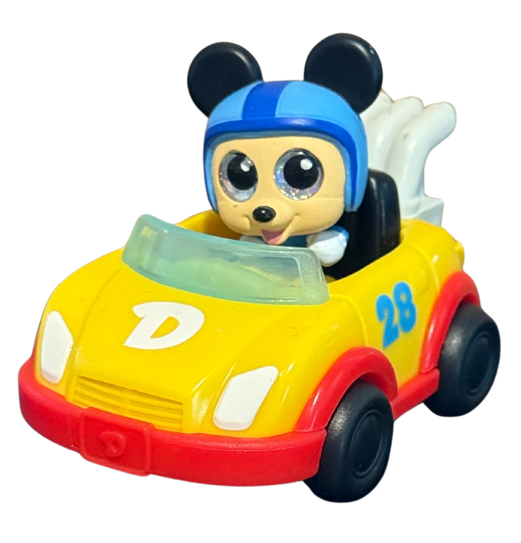 Mickey & Car, Pre-Owned Disney Doorables, Let's Go Vehicles