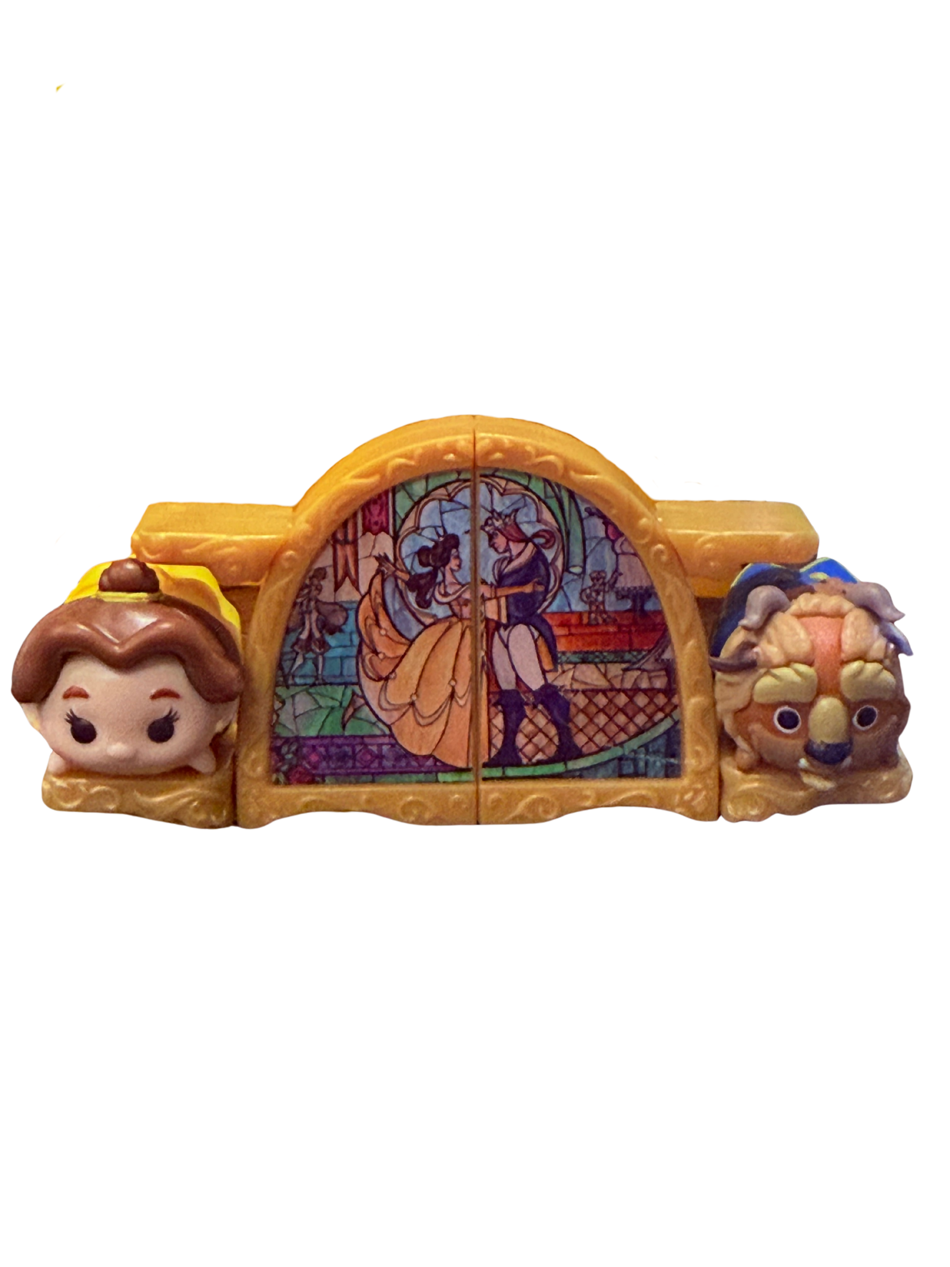 PRE-DRILLED Beauty and the Beast with Accessory, Pre-Owned Disney Tsum Tsum