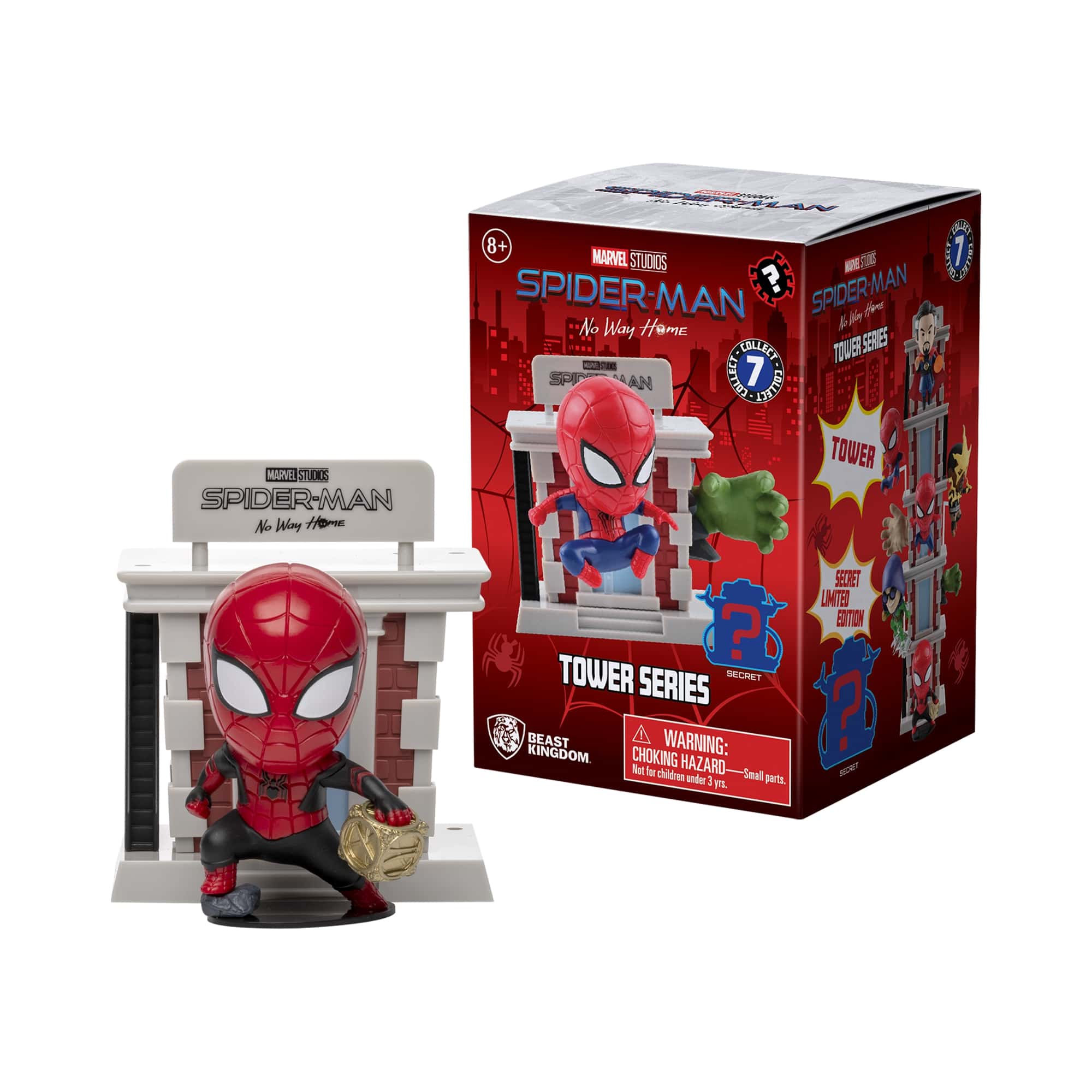 YuMe Spider-Man Hero Box Blind Box Tower Series 2