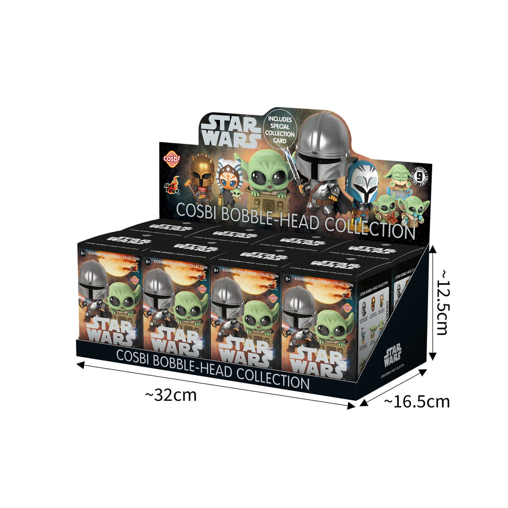 YuMe Star Wars Cosbi Bobble Head Series 3 Collectible Mini Figure & Accessories