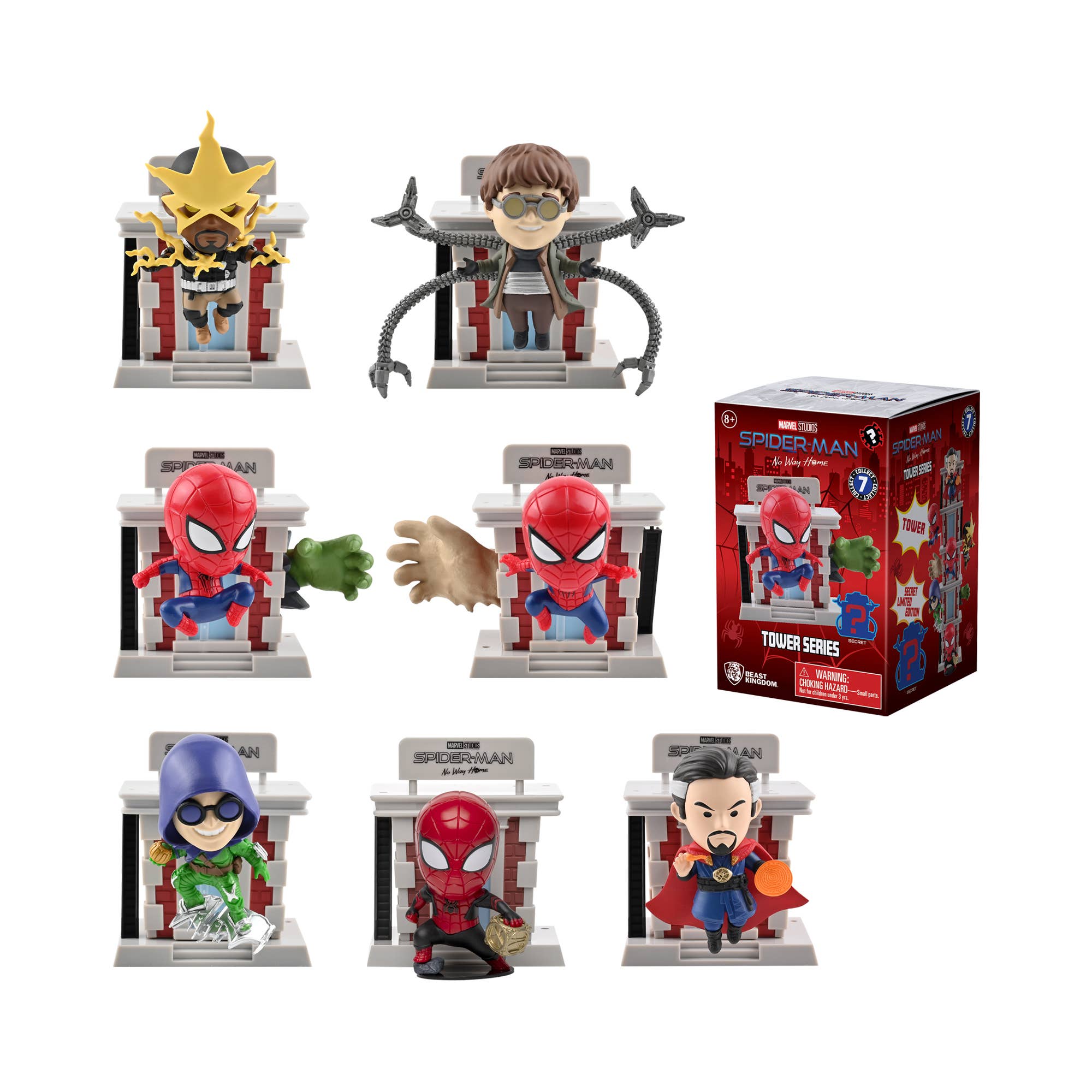 YuMe Spider-Man Hero Box Blind Box Tower Series 2